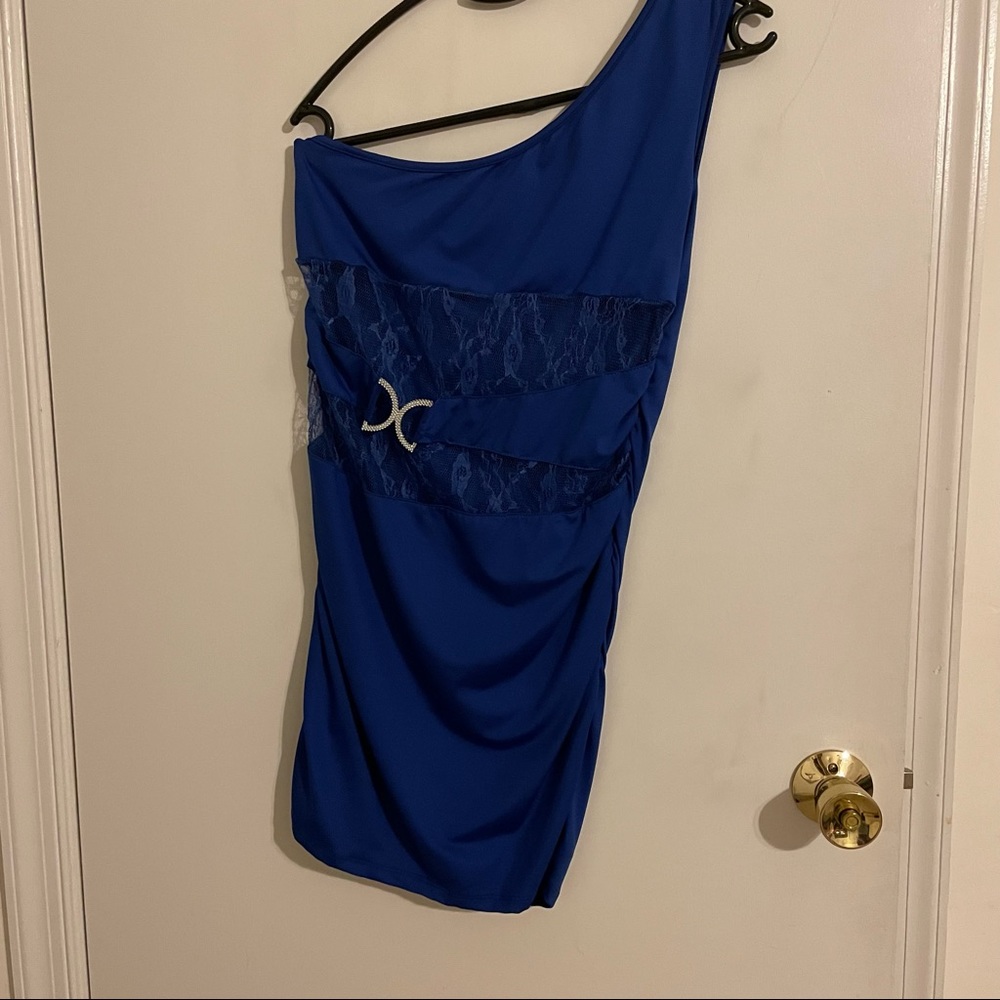 Mini dress blue
